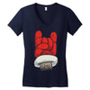 christmas rocks Women's V-Neck T-Shirt