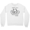 life is a beautiful ride Crewneck Sweatshirt