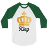 king 3/4 Sleeve Shirt