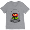 rare flower V-Neck Tee