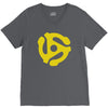 45 stereo adapter V-Neck Tee