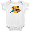 bat man and robin Baby Bodysuit