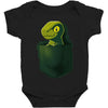 pocket raptor Baby Bodysuit