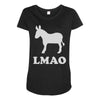 lmao Maternity Scoop Neck T-shirt