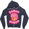 donut ghost Zipper Hoodie