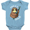 slow sloth Baby Bodysuit