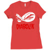 diabolik eva kant Ladies Fitted T-Shirt