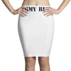army rust Pencil Skirts