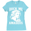 mozart tribute Ladies Fitted T-Shirt
