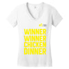 Winner Winner Chicken Dinner Pubg Women's V-Neck T-Shirt