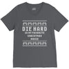 die hard ugly sweater V-Neck Tee