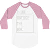 think outside the box 3/4 Sleeve Shirt