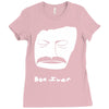 bon iver face Ladies Fitted T-Shirt