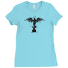 ink eagle Ladies Fitted T-Shirt
