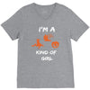 i'm a halloween kind of girl V-Neck Tee