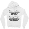 criticize Zipper Hoodie