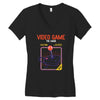 video game the game Women's V-Neck T-Shirt