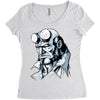 hellboy 6 Women's Triblend Scoop T-shirt