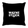 wayne's world waynestock festival Throw Pillow