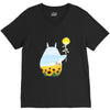 totoro sunflower V-Neck Tee