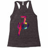 jake paul cool colors Racerback Tank