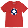 star us america  independence V-Neck Tee