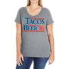 tacos  beer '16 Ladies Curvy T-Shirt