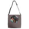 android yin yang Adjustable Strap Totes