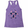 floral hazard Racerback Tank