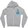 Yes, You Can Dive Zipper Hoodie