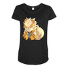 arcanine Maternity Scoop Neck T-shirt