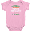 Lightweight Champion Baby Onesie