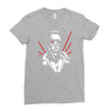 new retro 1980's the terminator Ladies Fitted T-Shirt
