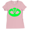 pj masks gekko symbol Ladies Fitted T-Shirt