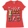 yorkie dad Ladies Fitted T-Shirt