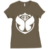tomorrowland man's Ladies Fitted T-Shirt