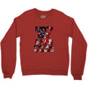 star spangled hammered Crewneck Sweatshirt