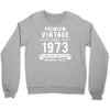 Premium Vintage Since 1973 Limited Edition Original Parts Crewneck Sweatshirt