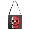 denmark till i die Adjustable Strap Totes
