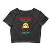 christmas baking team crew angel Crop Top