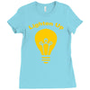 lighten up Ladies Fitted T-Shirt