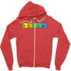 bazinga periodic table funny funny birthday present gift Zipper Hoodie
