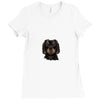 Dog1 Ladies Fitted T-Shirt