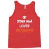 this girl loves halloween Tank Top