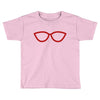 kacamata red Toddler T-shirt
