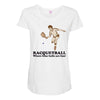racquetball Maternity Scoop Neck T-shirt