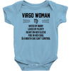 Virgo Woman Baby Onesie