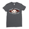 November Peeking Out Baby Boy Ladies Fitted T-Shirt