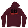 911 dispatcher heroes black logo Unisex Hoodie