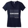 Good Morning Sunshine Women's V-Neck T-Shirt